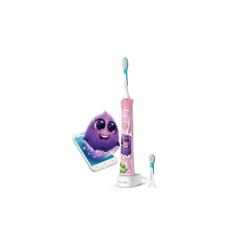 Philips Sonicare For Kids HX6352/42 Elektrinis dantų šepetėlis, Rausva