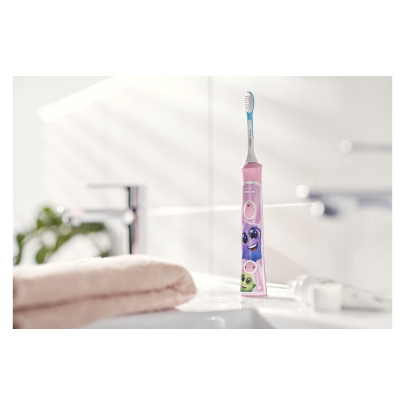 Philips Sonicare For Kids HX6352/42 Elektrinis dantų šepetėlis, Rausva