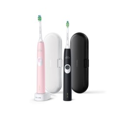 Philips Sonicare ProtectiveClean 4300 Series HX6800/35 Elektrinis dantų šepetėlis, Juoda/Rausva