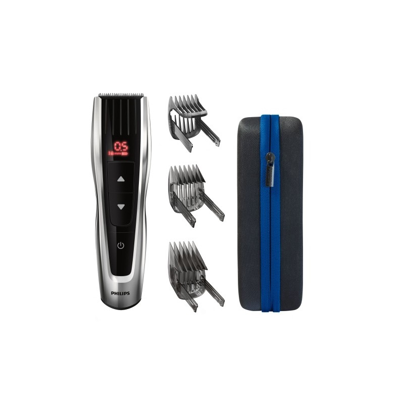 Philips 9000 Series HC9420/15 Plaukų kirpimo mašinėlė, Sidabrinė/Juoda