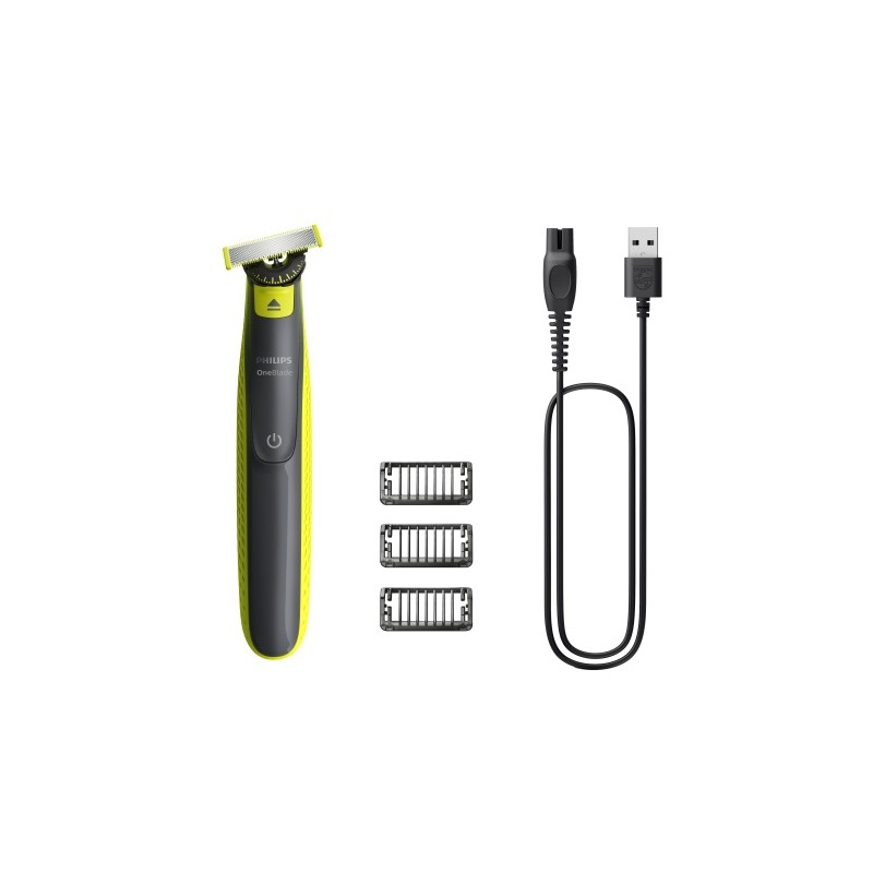 Philips OneBlade 360 QP2724/23 Barzdaskutė, Grey/Lime