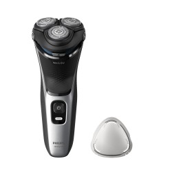 Philips 3000 Series S3143/00 Wet & Dry Barzdaskutė, Black/Silver