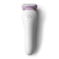 Philips Lady Shaver 6000 Series BRL136/00 Wet & Dry Belaidis skustuvas, White/Lilac
