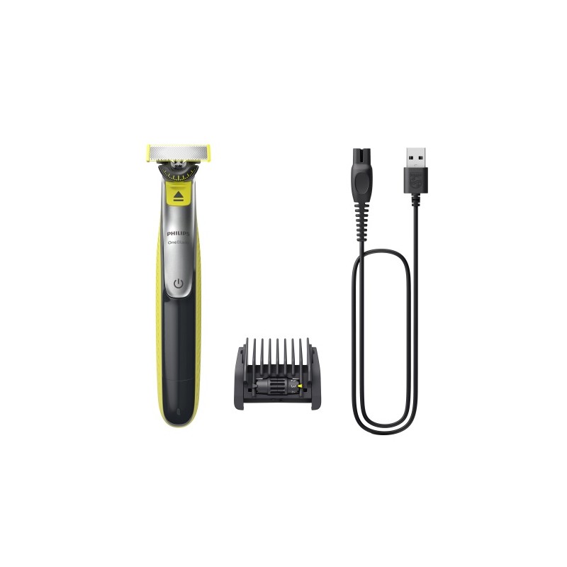Philips OneBlade 360 QP2734/23 Plaukų skustuvas / kirpimo mašinėlė, Pilka/Žalia
