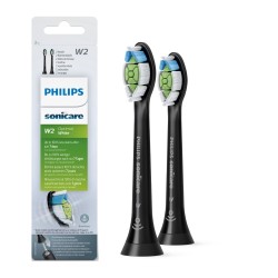 Philips Sonicare W2 Optimal White HX6062/13 Sonic Dantų šepetėlio galvutės, Juoda
