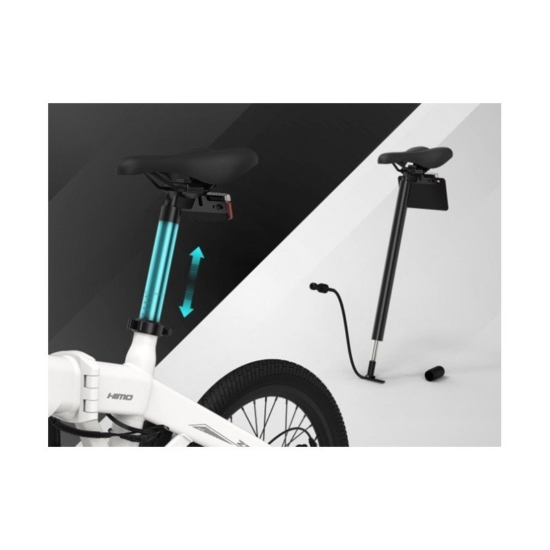 HIMO Z20 Elektrinis dviratis, Pilkas (SPEC)