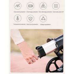 HIMO Z20 Elektrinis dviratis, Pilkas (SPEC)