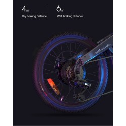 HIMO Z20 Elektrinis dviratis, Pilkas (SPEC)