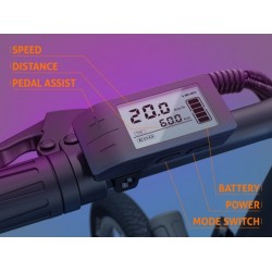 HIMO Z20 Elektrinis dviratis, Pilkas (SPEC)
