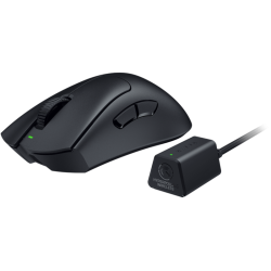 Razer DeathAdder V3 Pro Belaidė žaidimų pelė RF Wireless + USB-C, 30000 DPI, Juoda