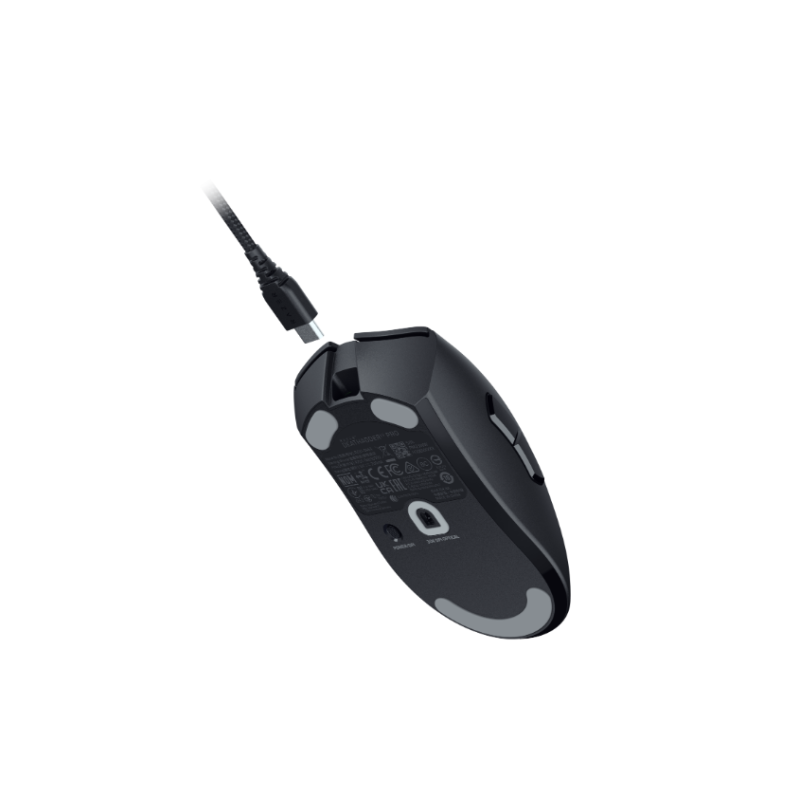 Razer DeathAdder V3 Pro Belaidė žaidimų pelė RF Wireless + USB-C, 30000 DPI, Juoda