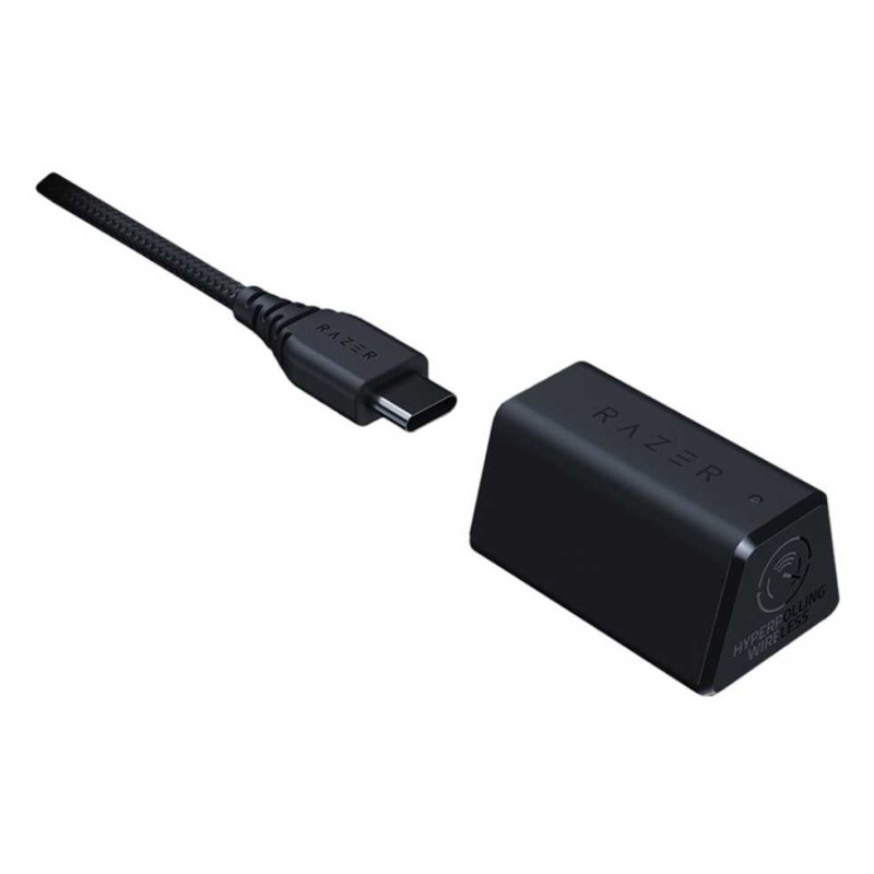 Razer DeathAdder V3 Pro Belaidė žaidimų pelė RF Wireless + USB-C, 30000 DPI, Juoda