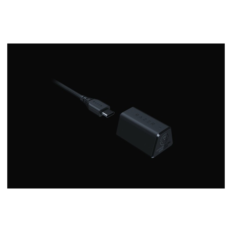 Razer DeathAdder V3 Pro Belaidė žaidimų pelė RF Wireless + USB-C, 30000 DPI, Juoda