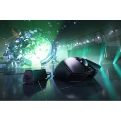 Razer DeathAdder V3 Pro Belaidė žaidimų pelė RF Wireless + USB-C, 30000 DPI, Juoda