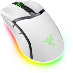 Razer Cobra Pro Belaidė žaidimų pelė RF Wireless + Bluetooth + USB-C, 30000 DPI, Balta
