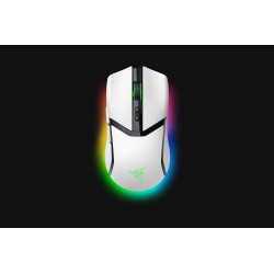 Razer Cobra Pro Belaidė žaidimų pelė RF Wireless + Bluetooth + USB-C, 30000 DPI, Balta
