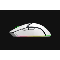 Razer Cobra Pro Belaidė žaidimų pelė RF Wireless + Bluetooth + USB-C, 30000 DPI, Balta