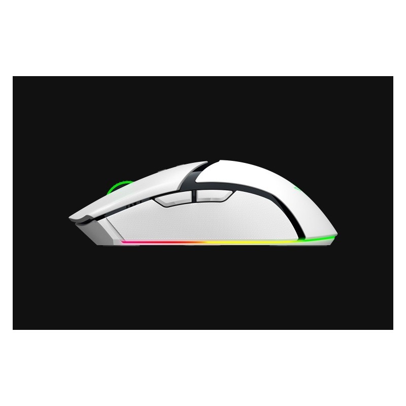 Razer Cobra Pro Belaidė žaidimų pelė RF Wireless + Bluetooth + USB-C, 30000 DPI, Balta