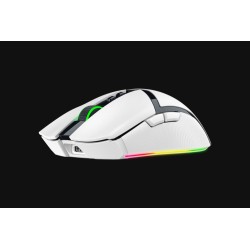 Razer Cobra Pro Belaidė žaidimų pelė RF Wireless + Bluetooth + USB-C, 30000 DPI, Balta