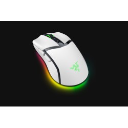 Razer Cobra Pro Belaidė žaidimų pelė RF Wireless + Bluetooth + USB-C, 30000 DPI, Balta