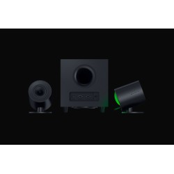 Razer Nommo V2 Full Range 2.1 PC Žaidimų garso kolonėlės, Juoda