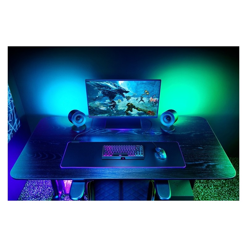 Razer Nommo V2 Full Range 2.1 PC Žaidimų garso kolonėlės, Juoda
