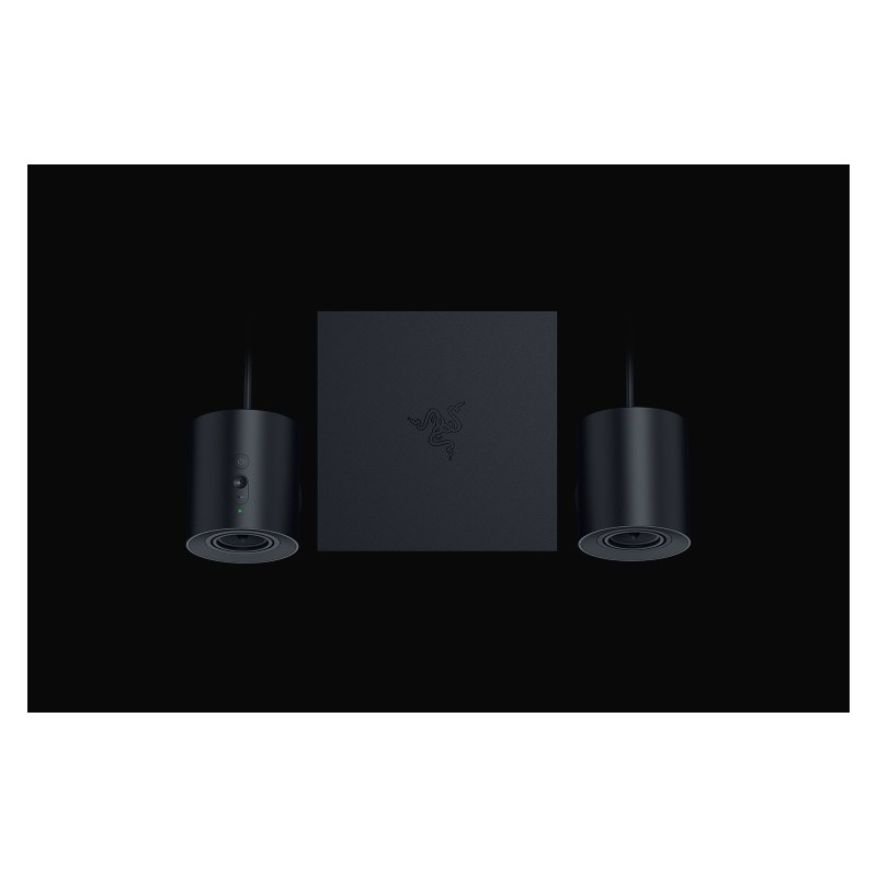 Razer Nommo V2 Full Range 2.1 PC Žaidimų garso kolonėlės, Juoda