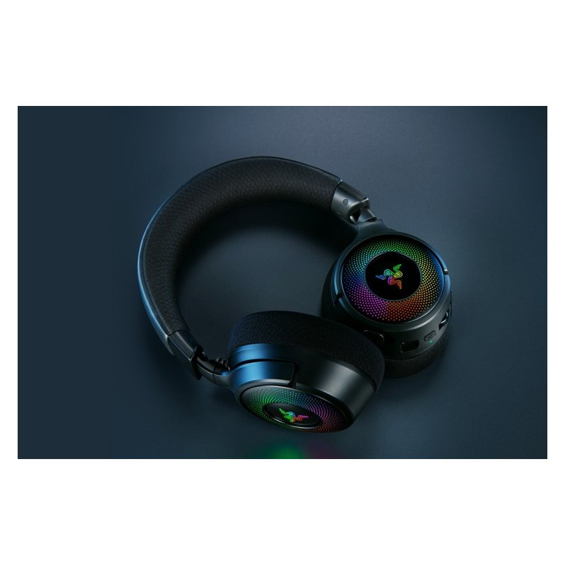 Razer Kraken V4 Belaidės žaidimų ausinės, Bluetooth, Juoda