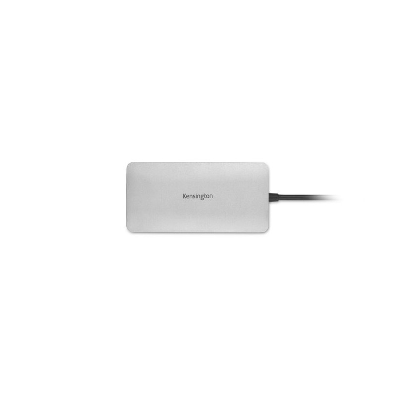 Kensington UH1400P Mobilusis šakotuvas/jungčių stotelė, 8-in-1 USB-C, Pilka