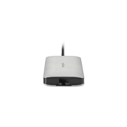 Kensington UH1400P Mobilusis šakotuvas/jungčių stotelė, 8-in-1 USB-C, Pilka