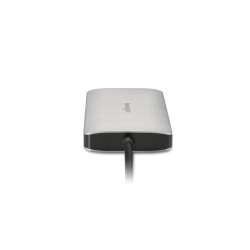 Kensington UH1400P Mobilusis šakotuvas/jungčių stotelė, 8-in-1 USB-C, Pilka