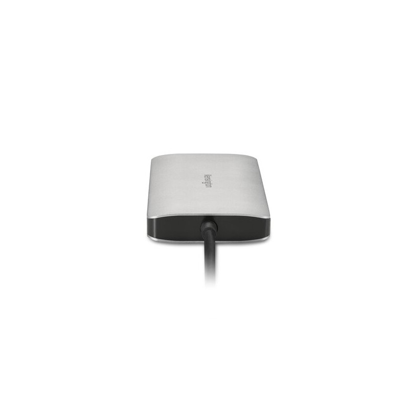 Kensington UH1400P Mobilusis šakotuvas/jungčių stotelė, 8-in-1 USB-C, Pilka