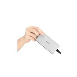 Kensington UH1400P Mobilusis šakotuvas/jungčių stotelė, 8-in-1 USB-C, Pilka