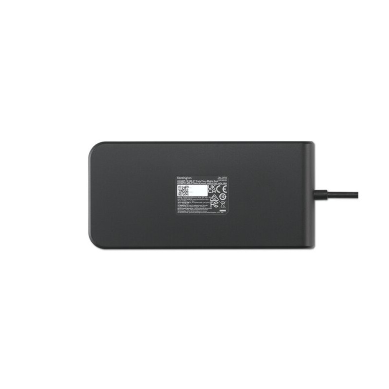 Kensington UH1500P EQ Jungčių stotelė, USB-C 5Gbps Triple Video, Juoda