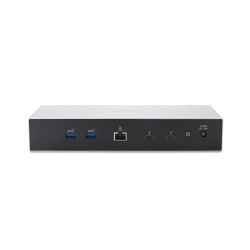 Kensington SD5000T5 EQ Jungčių stotelė, Thunderbolt 5 Triple 4K 140W, Pilka/Juoda