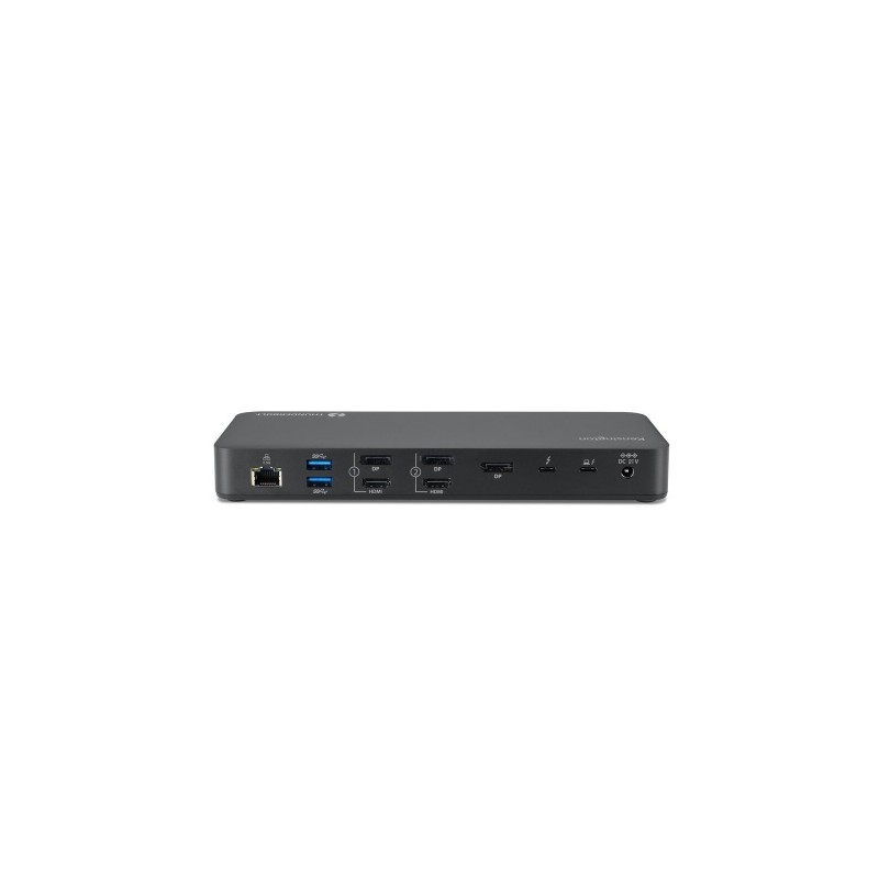Kensington SD5920T EQ Jungčių stotelė, Thunderbolt 4 Quad 4K DisplayLink 100W, Juoda