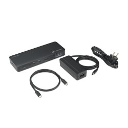 Kensington SD5920T EQ Jungčių stotelė, Thunderbolt 4 Quad 4K DisplayLink 100W, Juoda