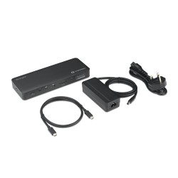 Kensington SD5920T EQ Jungčių stotelė, Thunderbolt 4 Quad 4K DisplayLink 100W, Juoda