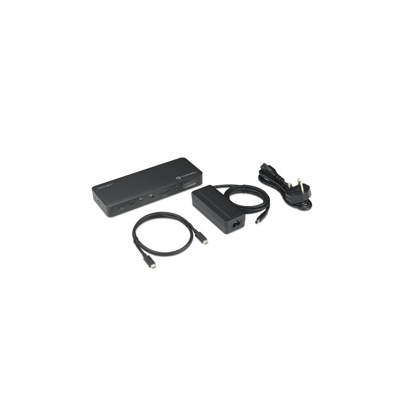 Kensington SD5920T EQ Jungčių stotelė, Thunderbolt 4 Quad 4K DisplayLink 100W, Juoda