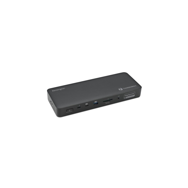 Kensington SD5920T EQ Jungčių stotelė, Thunderbolt 4 Quad 4K DisplayLink 100W, Juoda
