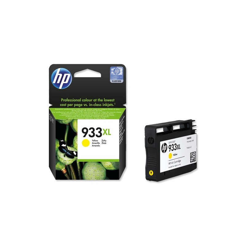 HP 933XL (CN056AE) Rašalinė kasetė, Geltona (SPEC)