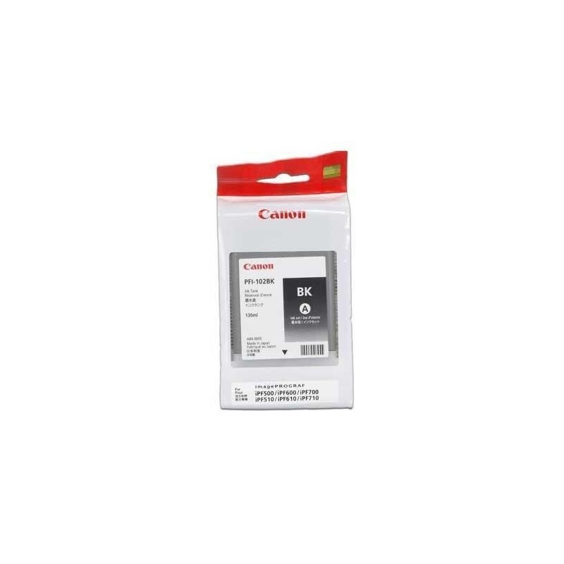 Canon PFI-102BK (0895B001) Rašalinė kasetė, Juoda (SPEC)