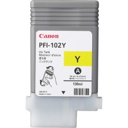 Canon PFI-102Y (0898B001) Rašalinė kasetė, Geltona (SPEC)