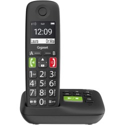 Ecost prekė po grąžinimo, Gigaset belaidis telefonas, 1 telefonas su atsakikliu, juodas