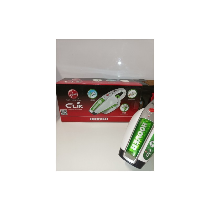 Ecost prekė po grąžinimo, Hoover Clik SC72 DWG Green, žalias, skaidrus, be maišelio