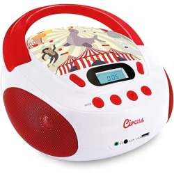 Ecost prekė po grąžinimo, Metronic CD/MP3 radijas raudona/balta