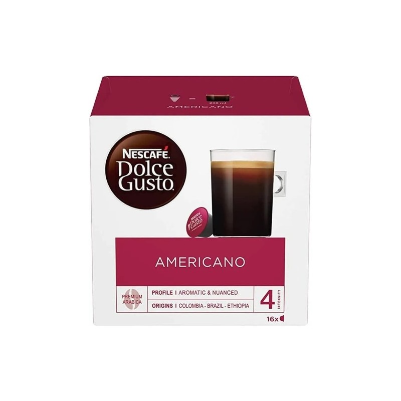 Nescafe Dolce Gusto Americano kava, 16 kapsulių dėžutėje