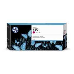 HP 730 (P2V69A) Rašalinė kasetė, Purpurinė