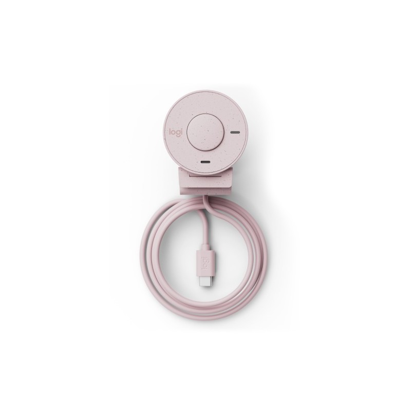 Logitech Brio 300 Internetinė kamera FHD 1920x1080, 2 MP, USB-C, Rose