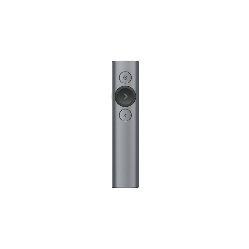 Logitech Spotlight 910-004861 Nuotolinio valdymo pultas Bluetooth/RF, Slate